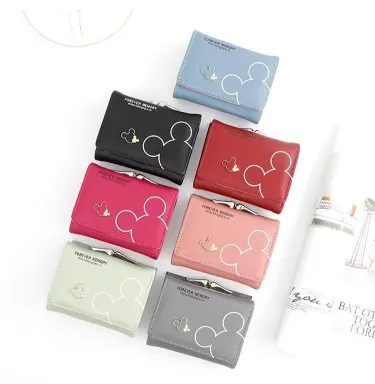 Mickey Mouse Design Mini Coin Wallet 